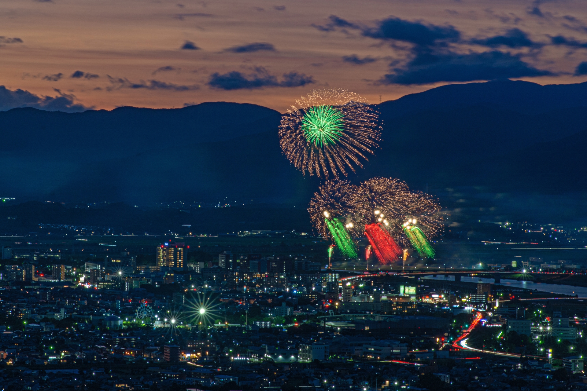 筑後川花火大会